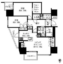 プレミスト麹町 16階 間取り図