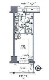 MFPRコート木場公園 1013 間取り図