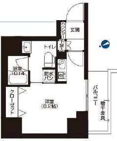 アーバネックス大森 908 間取り図