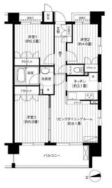 パシフィーク品川 606 間取り図