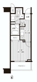 HF白金高輪レジデンス 403 間取り図