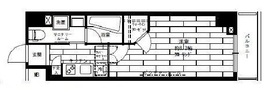 ステージファースト飯田橋アジールコート 2階 間取り図