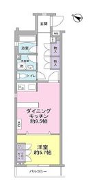 ケイトガーデン 204 間取り図