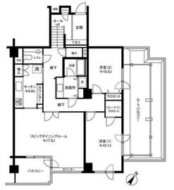 参宮橋マンション 512 間取り図