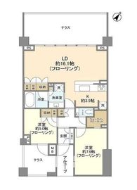 ザ・パークハウス大崎 1階 間取り図