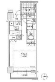 ブリリアイスト東雲キャナルコート 215 間取り図