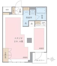 ブリリアイスト東雲キャナルコート 339 間取り図