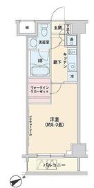 ベルティス渋谷 602 間取り図