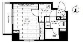 ステージファースト水道橋 6階 間取り図