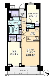 パークナード目黒カレン 2階 間取り図