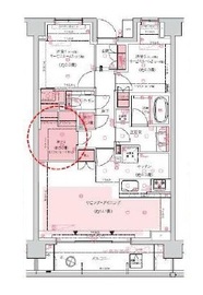 パークナード目黒カレン 8階 間取り図