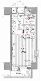 ガーラ三田慶大前 9階 間取り図