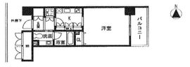 クリプトメリア目黒 310 間取り図