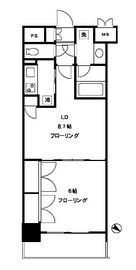 エピック東日本橋レジデンス 7階 間取り図