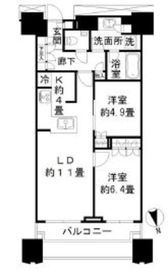 富久クロスコンフォートタワー(Tomihisa Cross)  18階 間取り図