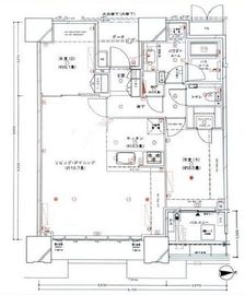 ドゥ・トゥール 35階 間取り図