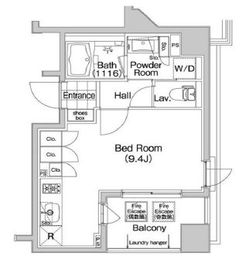 コンフォリア笹塚 907 間取り図