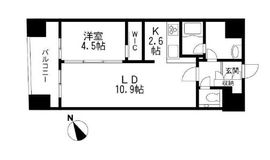 エスティメゾン銀座 408 間取り図