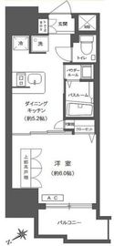 エステムプラザ愛宕虎ノ門レジデンス 806 間取り図