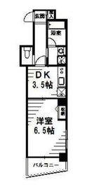 ジャコワ浜町 501 間取り図