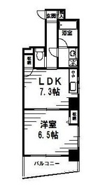 ジャコワ浜町 801 間取り図