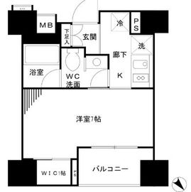 パークリュクス銀座mono 7階 間取り図