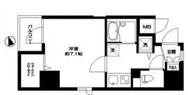 シティスパイア新富町 304 間取り図