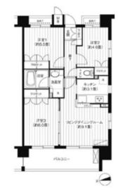 パシフィーク品川 1106 間取り図