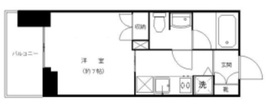 六本木グランドタワーレジデンス 5階 間取り図