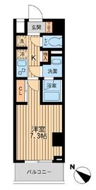 ユニフォート目黒中町 406 間取り図