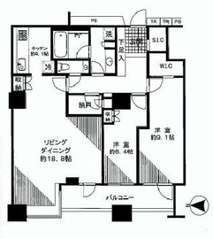 ラグナタワー 29階 間取り図