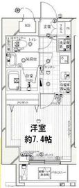 ガリシアヒルズ六本木 11階 間取り図