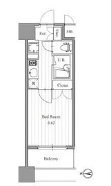 フィットエル森下 310 間取り図