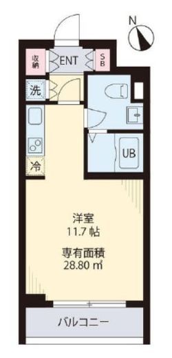 代官山ヒルサイド 403 間取り図