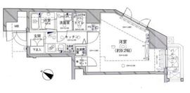 パレステュディオ六本木 12階 間取り図