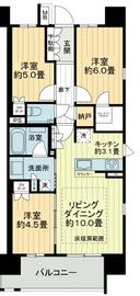 プレミスト千代田神田佐久間町 8階 間取り図