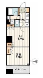 富久クロスグリーンレジデンス 4階 間取り図