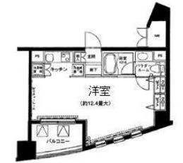MG目黒駅前 503 間取り図