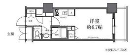 HF駒沢公園レジデンスタワー 2502 間取り図