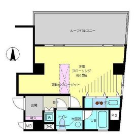 ザ・ヒルズ代々木上原 303 間取り図