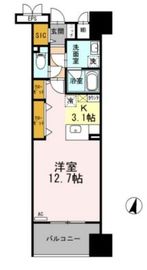 ロイヤルパークスシーサー南千住 909 間取り図