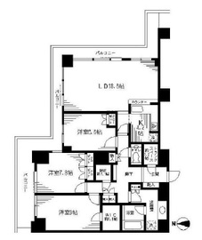 Wコンフォートタワーズ WEST 31階 間取り図