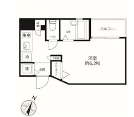 ベルファース東麻布 702 間取り図