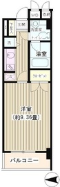 ノナプレイス渋谷神山町 206 間取り図