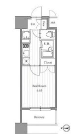 フィットエル森下 510 間取り図