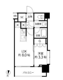 リリエンベルグ目白壱番館 305 間取り図