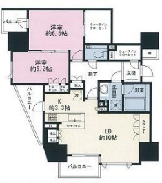 プレミスト麹町 8階 間取り図