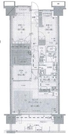 スターコート豊洲 12階 間取り図