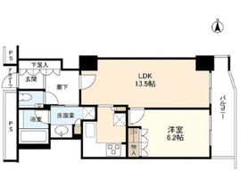 ソアールタワー市ヶ谷の丘 13階 間取り図
