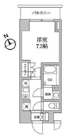 レジディア日本橋馬喰町2 303 間取り図